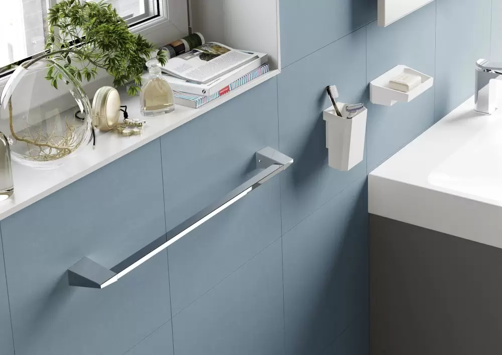 Accesorios para darle personalidad a tu baño pequeño