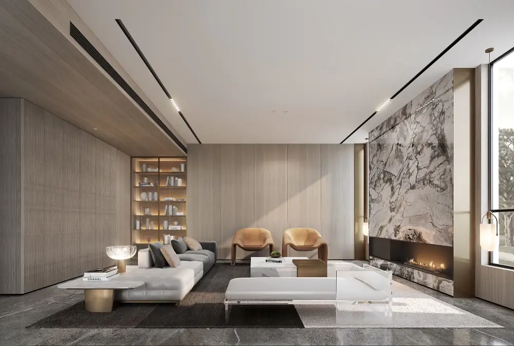 Cómo usar techos altos para crear un impacto visual en salas