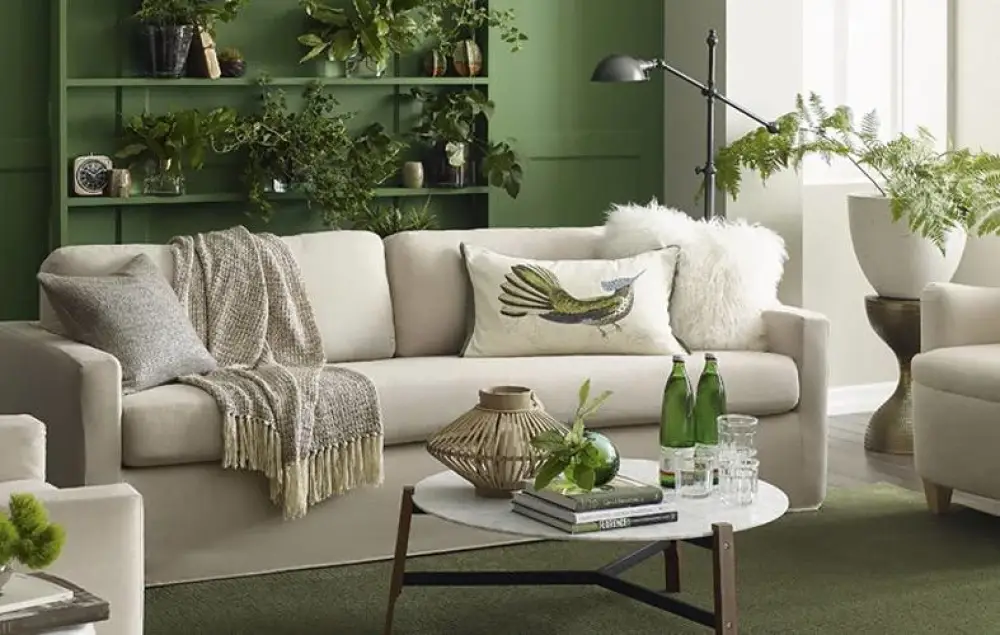 Cómo diseñar un salón inspirado en paisajes naturales