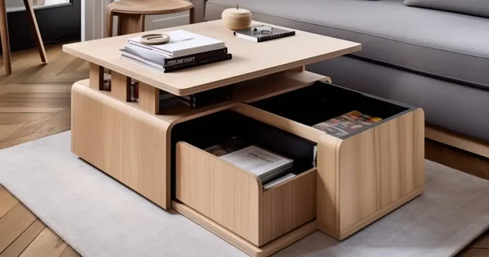 Mueble multifuncional para espacios pequeños: una solución práctica y estilosa